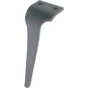 Dent pour herses rotatives 335mm, gauche - Maschio / Gaspardo - 36100160