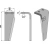 Dent pour herses rotatives 280mm, droit - Muratori - 12012300