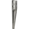 Dent pour herses rotatives 385mm, droit - Eberhardt - 301896