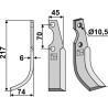Couteau 217x45mm, gauche - S.E.P. - 125-130 / 208063