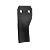 Dent rotative 181x80mm, gauche - Maschio / Gaspardo - 26100418