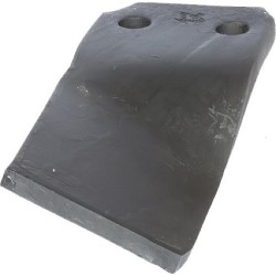 Dent rotative 182x80mm, gauche - Maschio / Gaspardo