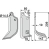 Couteau 209x80mm, droit - Maschio / Gaspardo - 13100418
