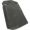 Dent rotative 222x100mm, gauche - Kuhn - 523253