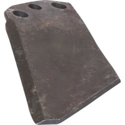 Dent rotative 258x100mm, gauche - Kuhn - 522603