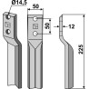 Dent rotative 225x50mm - Krone