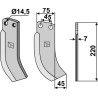 Couteau 220x75mm - Gehring
