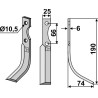 Couteau 190x25mm, droit - Ferrari - 305064115