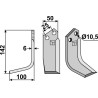 Couteau 142x50mm, gauche - Ferrari - 496366