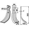 Couteau 263x60mm, droit - Ferrari