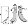 Couteau 263x60mm, gauche - Ferrari