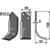 Couteau 150x50mm, droit - Comeb