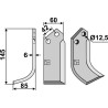 Couteau 145x60mm, gauche - Comeb - R22/FPR-FPSR