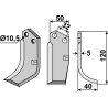 Couteau 120x50mm, droit - Comeb - FL/P8/FP