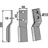 Dent rotative 200x50mm, gauche - Celli - 422527