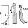 Couteau 197x40mm, gauche - Benassi - RL319 - 6CM143