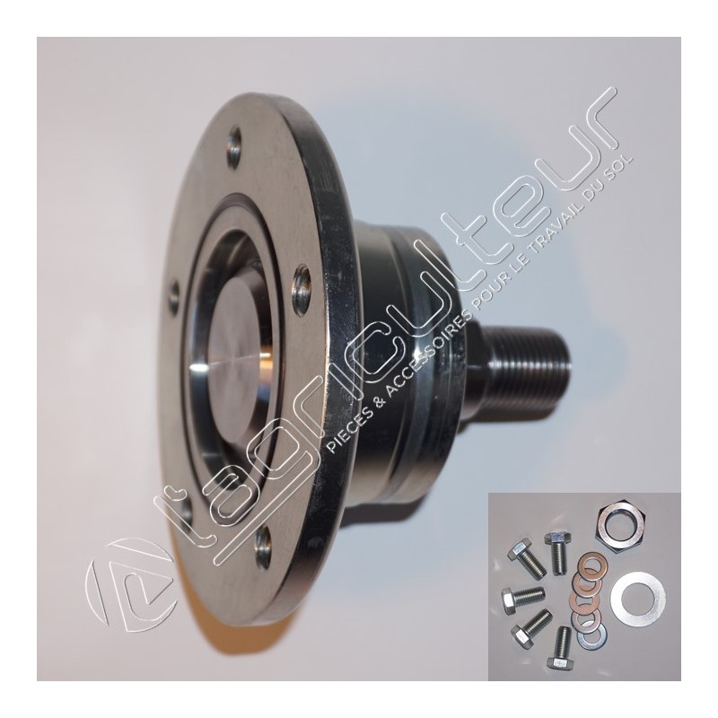 Palier pour cover-crop 5 trous rond 12,5mm / 112mm - AG012784