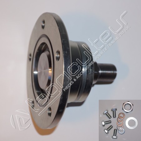 Palier pour cover-crop 5 trous rond 12,5mm / 112mm - AG012784