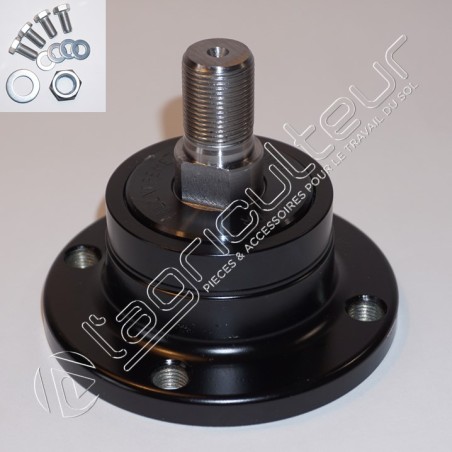 Palier pour cover-crop 4 trous rond 12mm / 98mm - AG012786