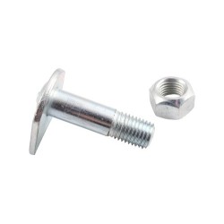 Boulon pour couteau avec écrou à freinage interne - embouti - Humus - 19/30025116D - 590-95-075