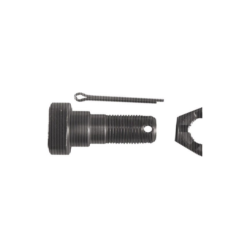 Boulon M 20 x 1,5 pour couteau avec écrou à créneaux dégagés - Humus - Schraube 19/451151 Mutter 19/165051