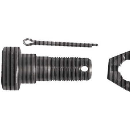 Boulon M 20 x 1,5 pour couteau avec écrou à créneaux dégagés - Humus - Schraube 19/451151 Mutter 19/165051