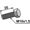 boulon M10x35 - Gilbers