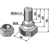 Boulon pour couteau - Fischer
