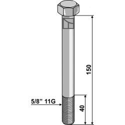 Boulon 5/8'' 11G