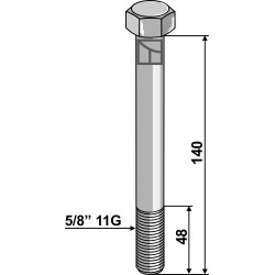Boulon 5/8'' 11G