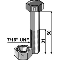 Boulon 7/16'' UNF