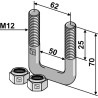 Boulon étrier M12