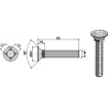 Boulon de charrue 7/16"x69 - Bourgault