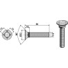 Boulon de charrue 7/16"x56 - Bourgault