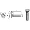 Boulon de charrue 7/16"x50 - Bourgault