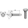 Boulon de charrue 7/16"x45 - Bourgault