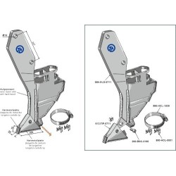 Soc de semoir - modèle gauche - Bourgault