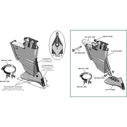 Soc de semoir pour Dent-C - Bourgault