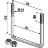 Boulon étrier M14