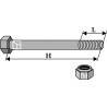 Boulon M16 x 2 - 8.8