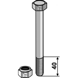 Boulon M16 x 2 - 8.8