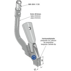 Soc de semoir à échange rapide - Bourgault