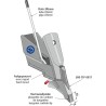 Soc de semoir à échange rapide - Bourgault