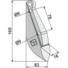 Soc de semoir - Kongskilde - 2149320 B