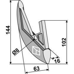 Soc de semoir - Nordsten - 36066A