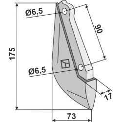 Soc de semoir - Nodet - H 195