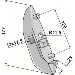 Soc de semoir - Lemken - 3378099