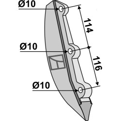 Clavette pour soc de semoir - Becker - 58957