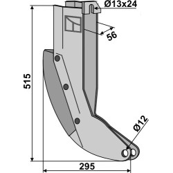Soc de semoir - Becker - 58967