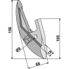 Soc de semoir en céramique - Nordsten
